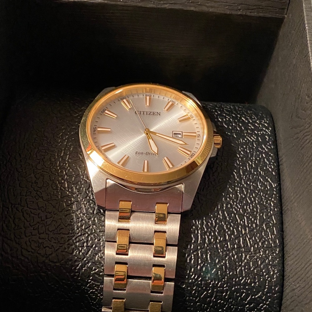 Citizen Eco-Drive Gold and Silver Watch